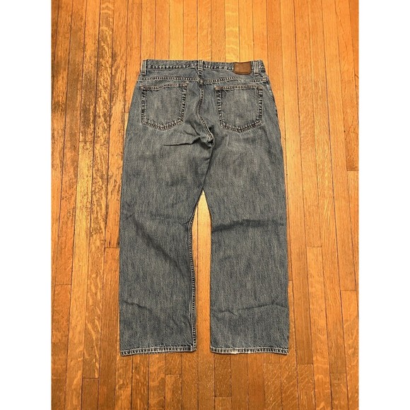 Perry Ellis Men’s Denim Jeans 36x30 Zipper Fly Medium Wash - Picture 4 of 5